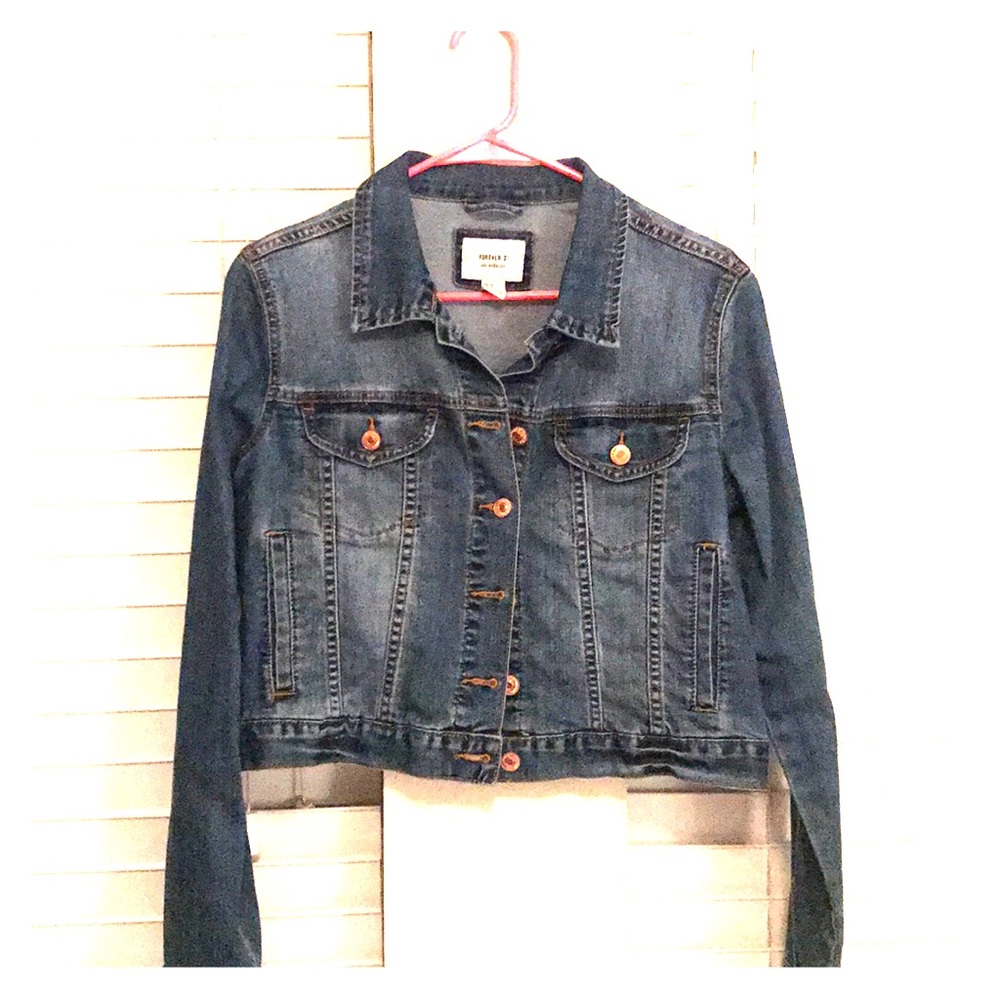Forever 21 Blue Denim Jacket